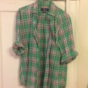 Vineyard Vines M long sleeve button down